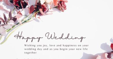 Wedding Card Message