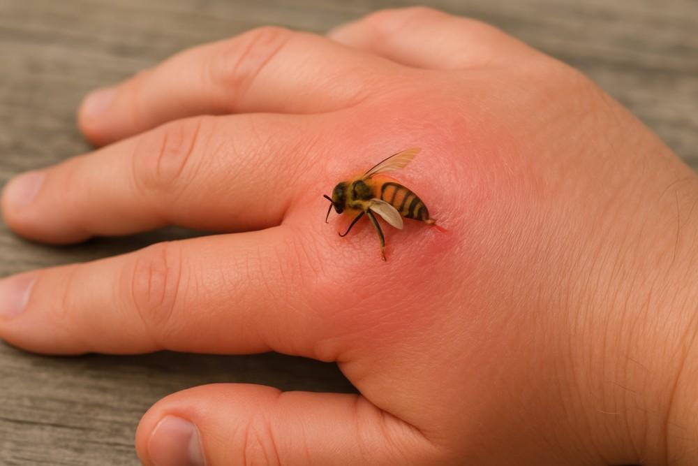 What Does a Bee Sting Look Like: Symptoms, Signs, and Pictures Explained (Treatment, Swelling & Recovery Guide)