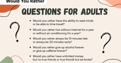 Would You Rather Questions for Adults